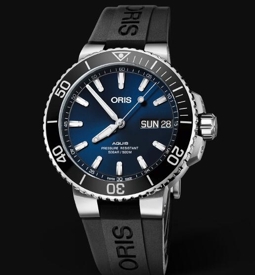 Oris Aquis Big Day Date 45.5mm 01 752 7733 4135-07 4 24 64EB Replica Watch